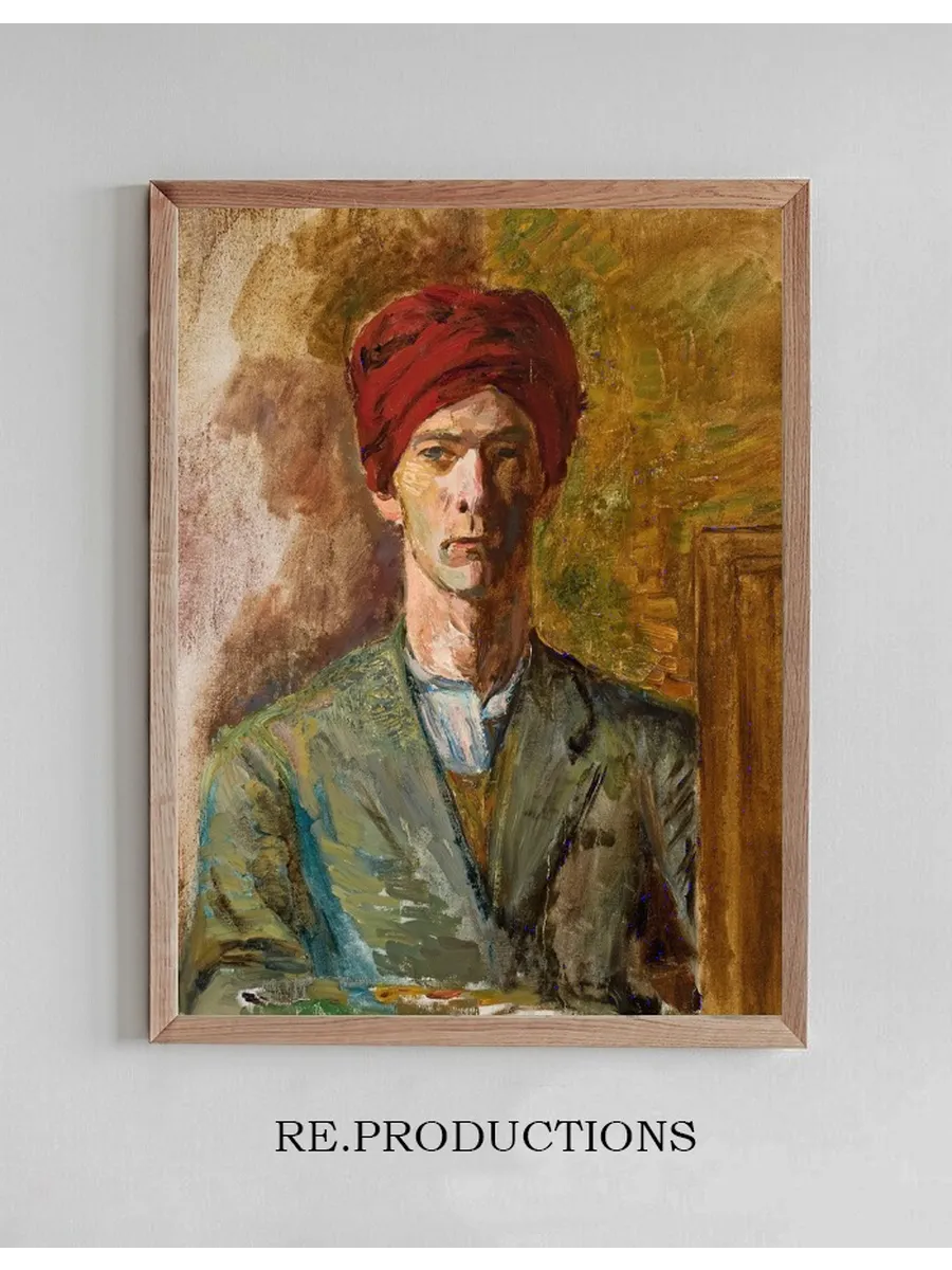 Self - Portrait in a Turban