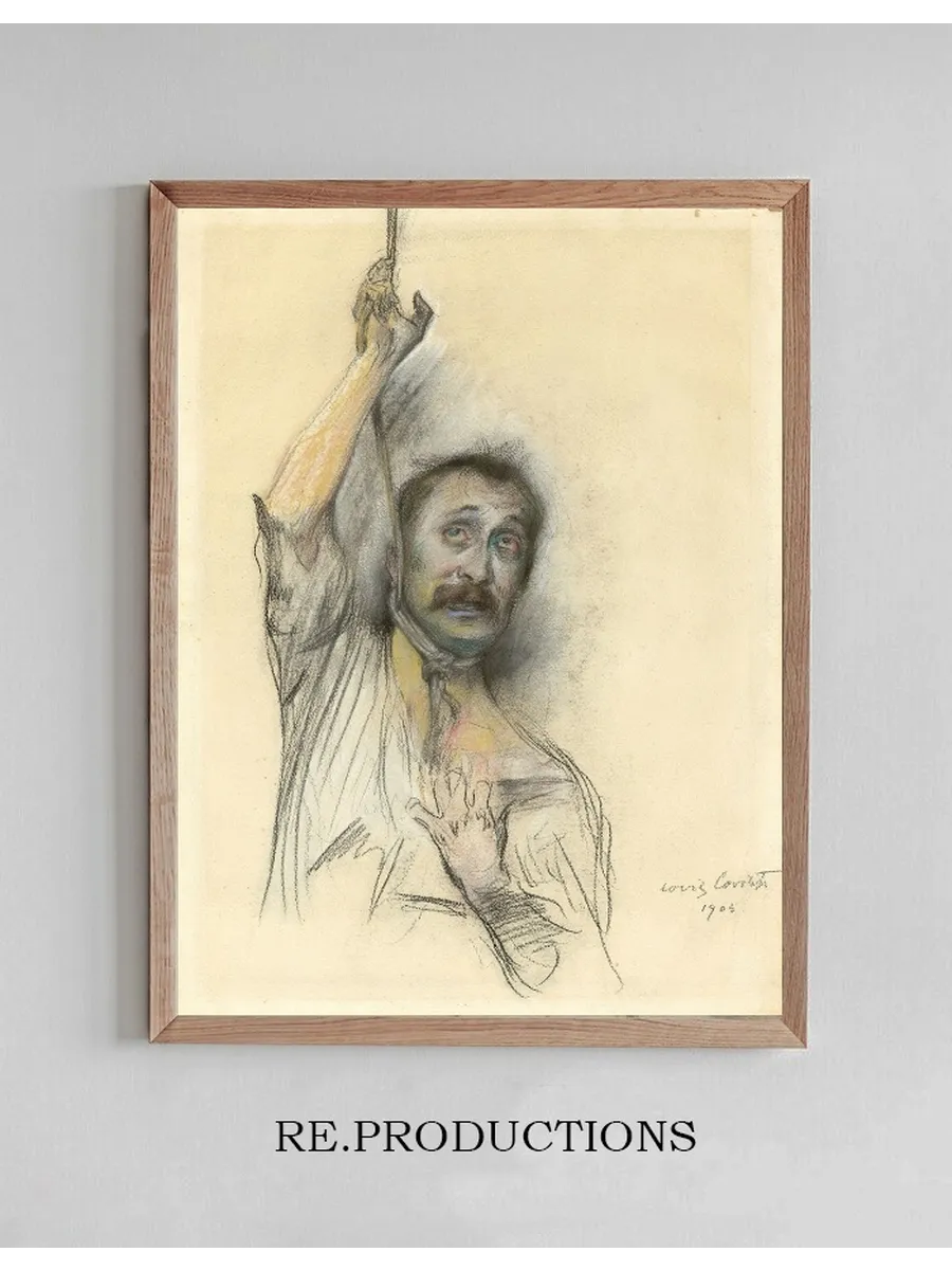 Self - Portrait with Rope Around the Neck