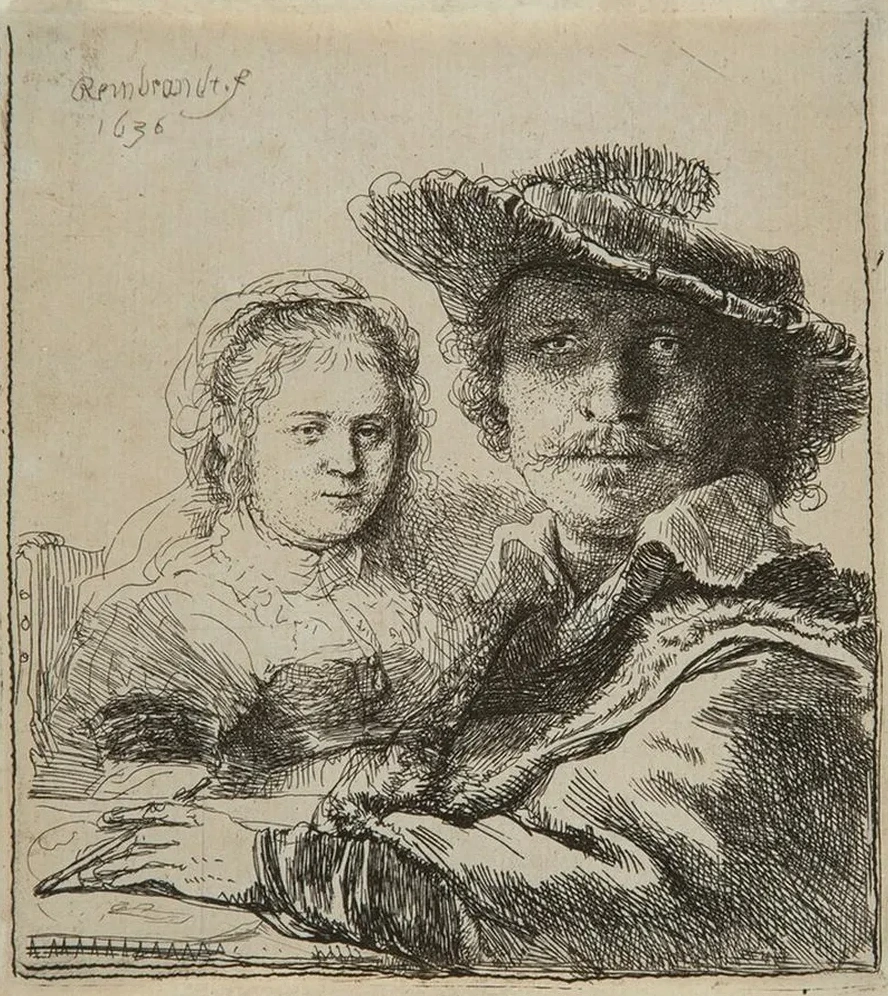 Self - Portrait with Saskia
