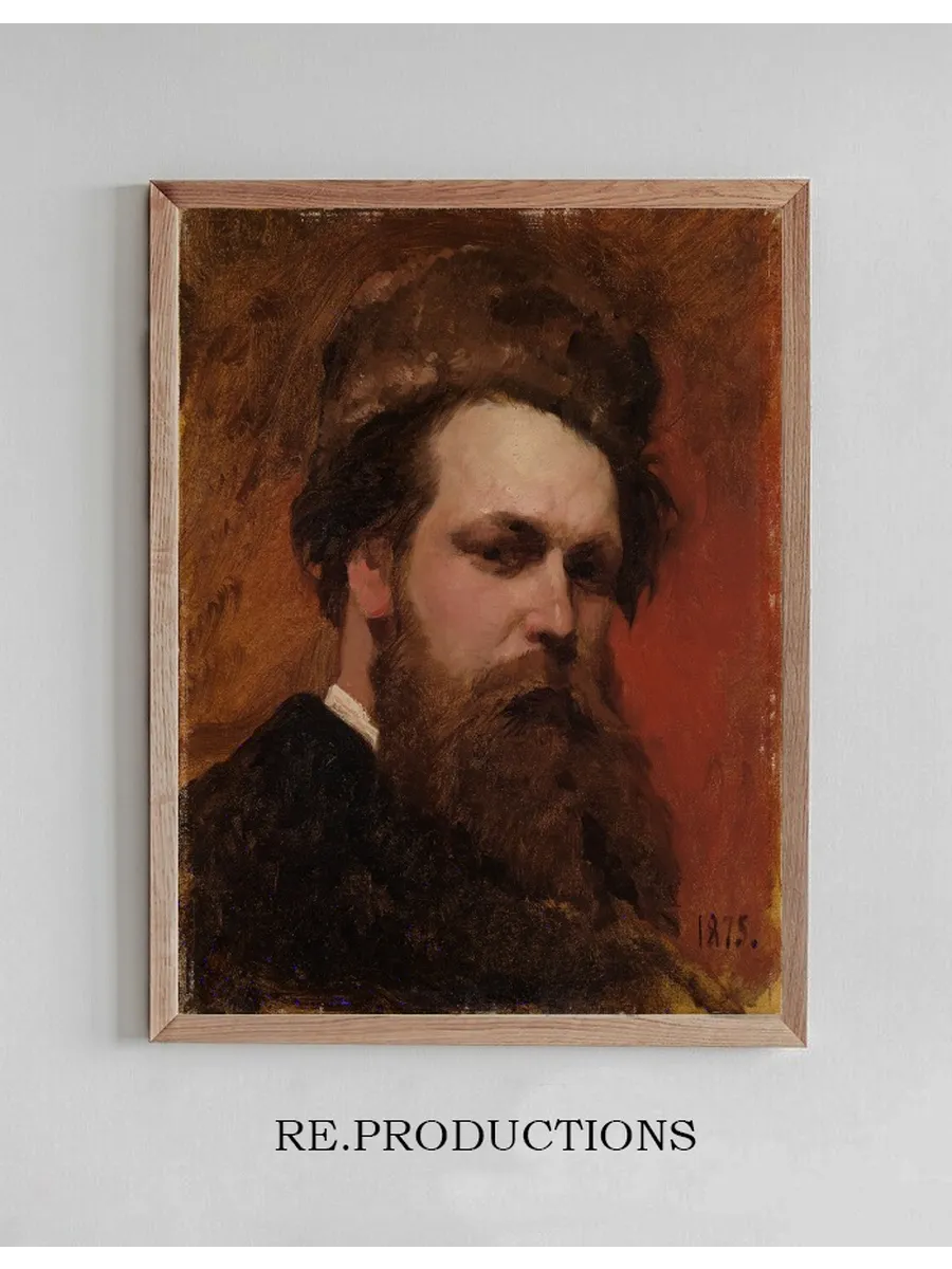 Self - Portrait with Fur Hat