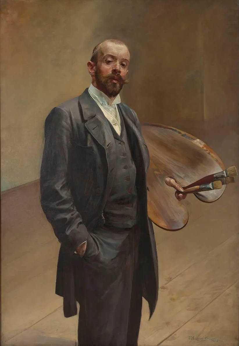 Self - Portrait with Palette