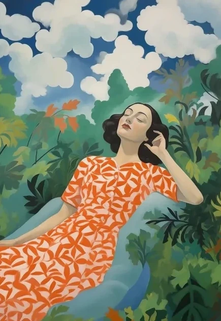 Serenity on the Grass