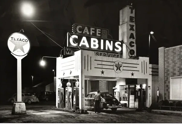 Service Station, Utah 1945