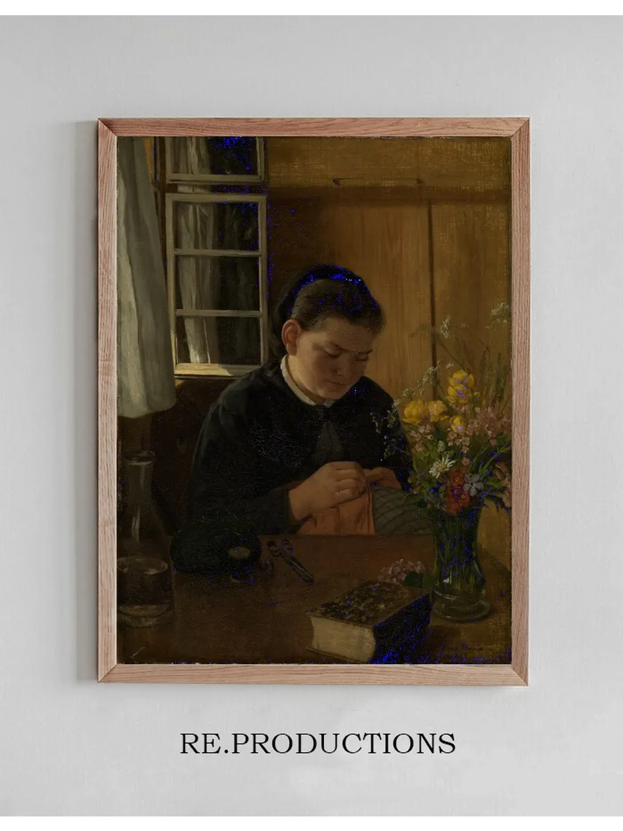 Sewing Girl