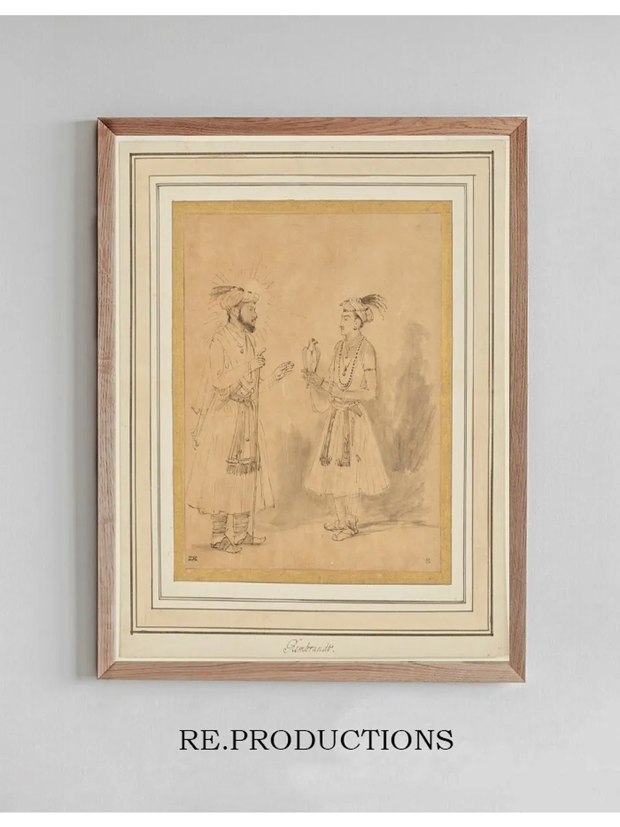 Shah Jahan and Dara Shikoh