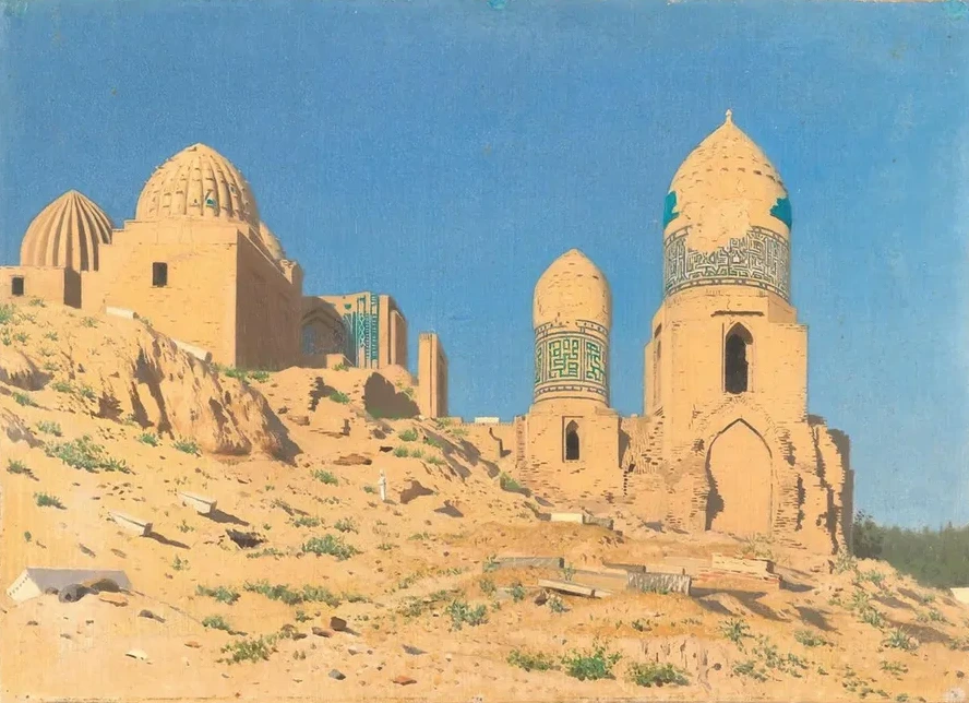Shah - i - Zinda Mausoleum in Samarkand