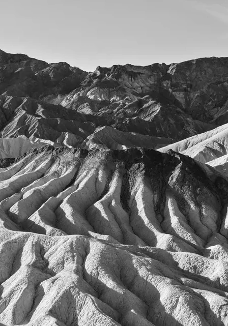 Shapes Of Death Valley National Park