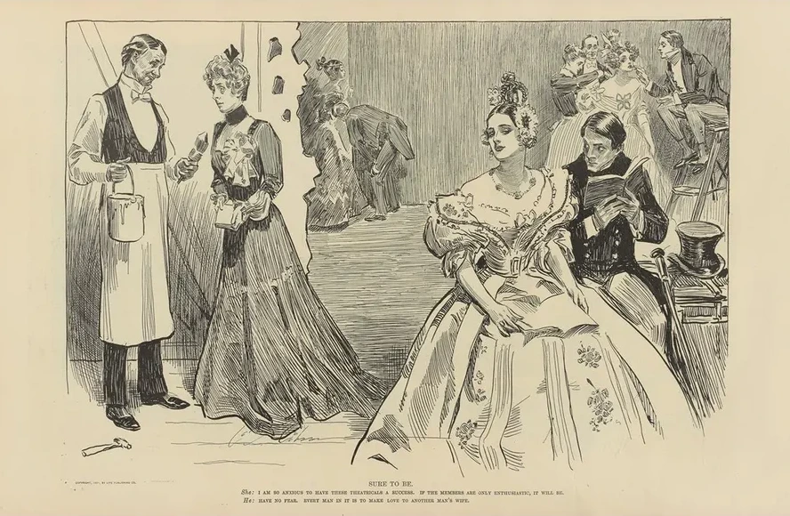 She I Am So Anxious to Have These Theatricals a Success