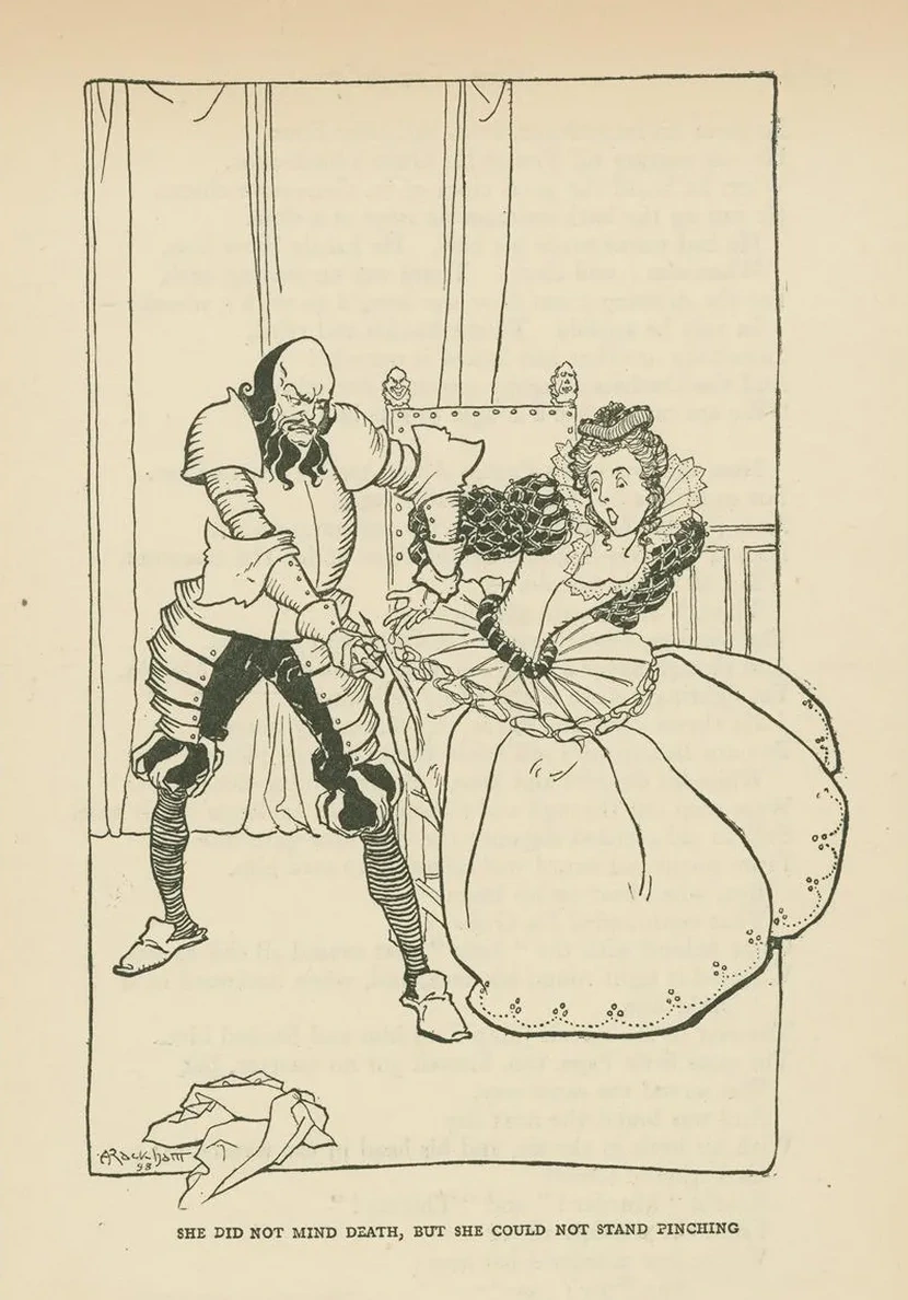 She DID Not Mind Death, but She Could Not Stand Pinching
