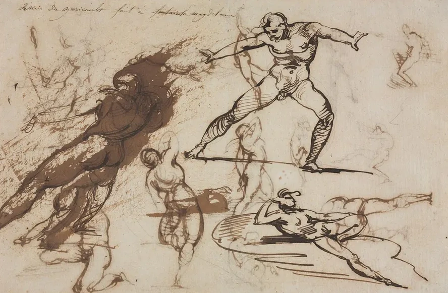 Sheet of Sketches