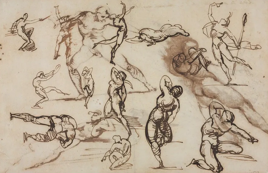 Sheet of Sketches