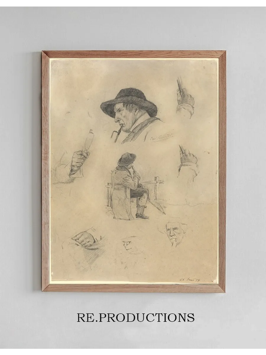 Sheet of Sketches