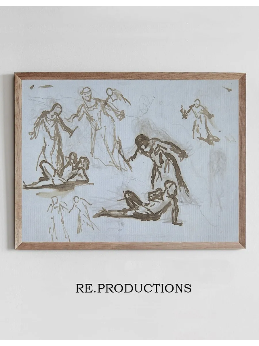 Sheet of Figure Studies