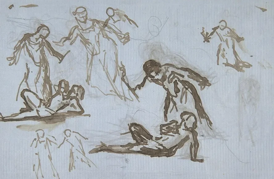 Sheet of Figure Studies