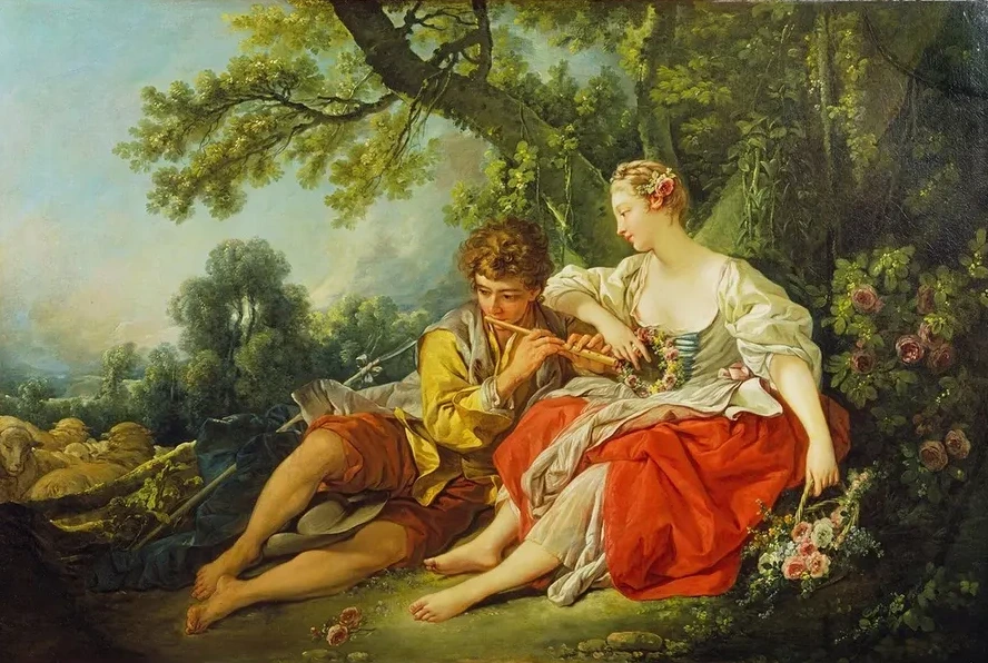 Shepherd Piping to a Shepherdess