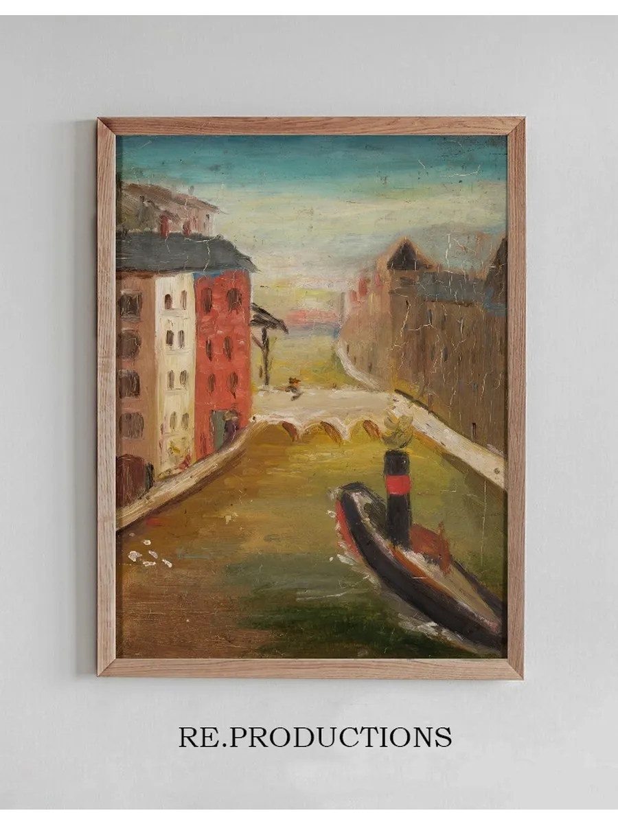 Ship in a City