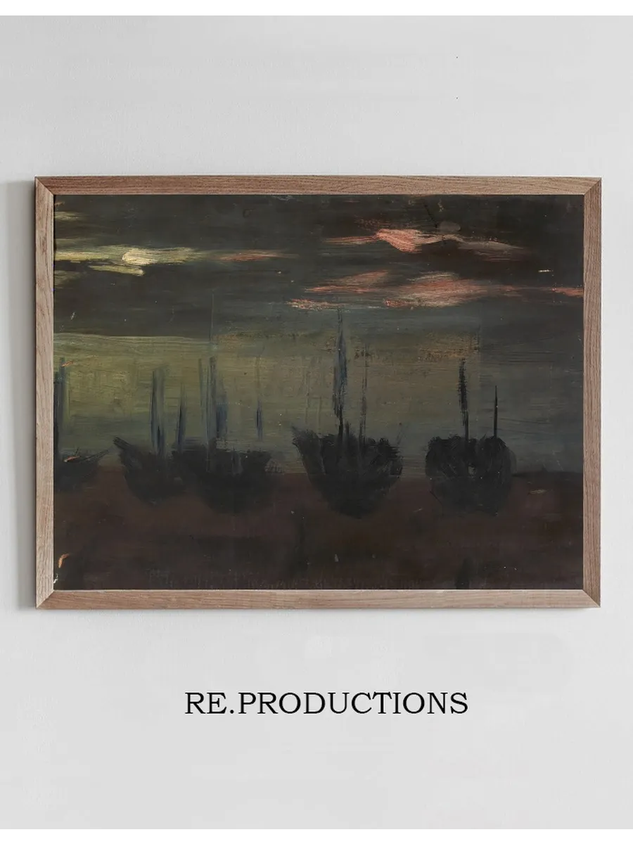 Ships in Moonlight