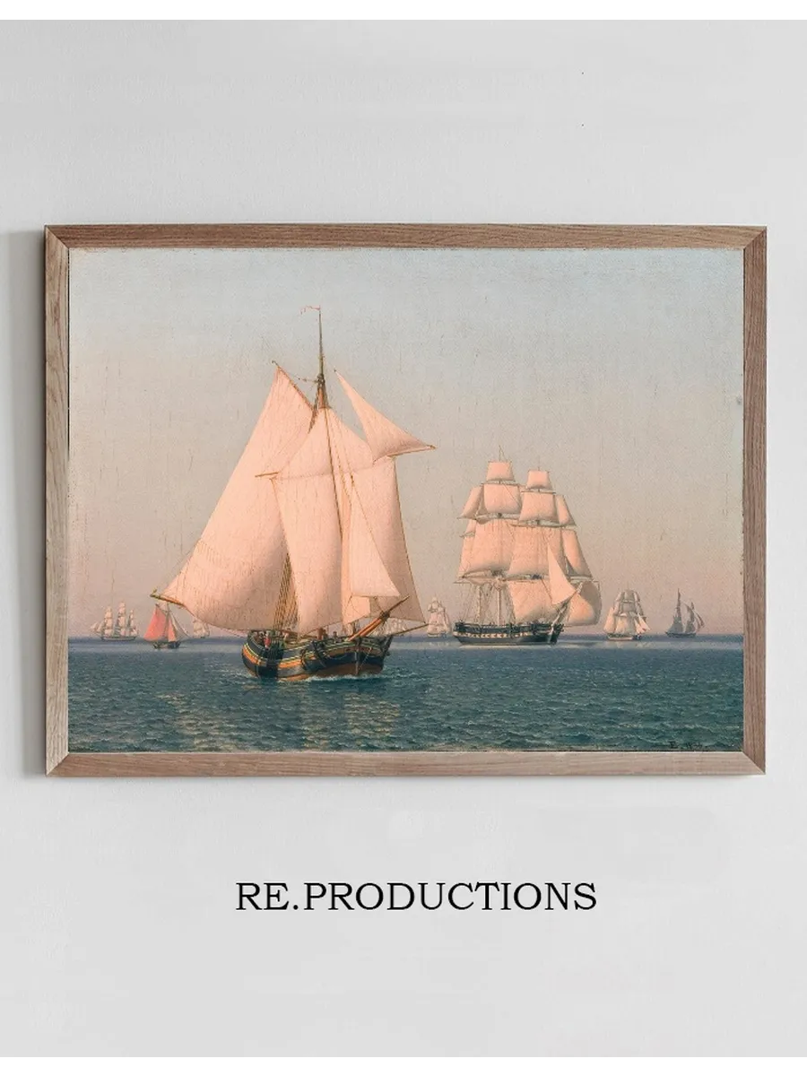 Ships Under Sail in a MILD Breeze on a Clear Summer's Afternoon