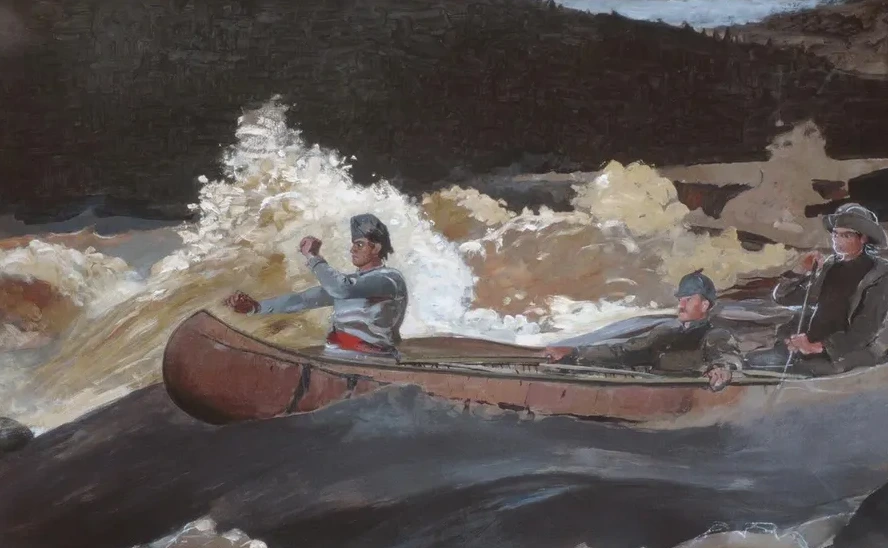 Shooting the Rapids, Saguenay River
