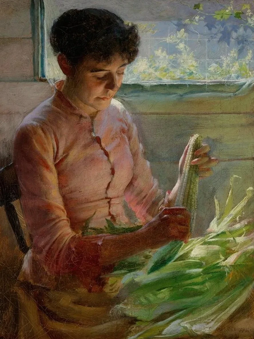 Shucking Corn