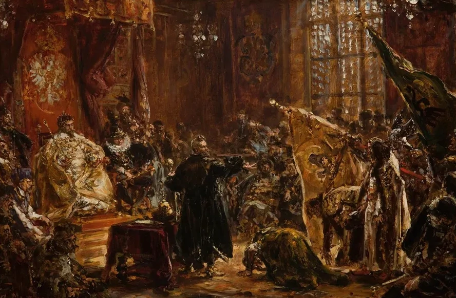 Shuysky Tsars at the Seym of Warsaw