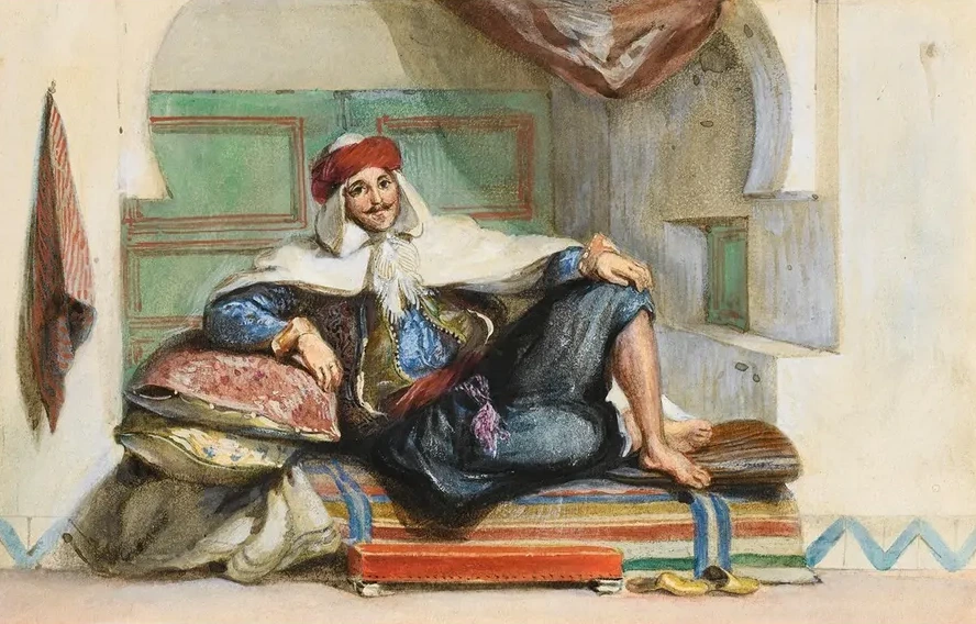 Sidi Abdallah, Provincial Ruler Of The Regency Of Algiers, Rue Amour. June 27th 1832