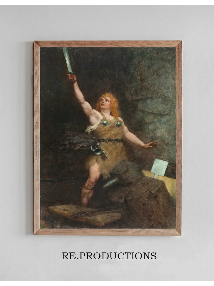 Siegfried in Der Schmiede