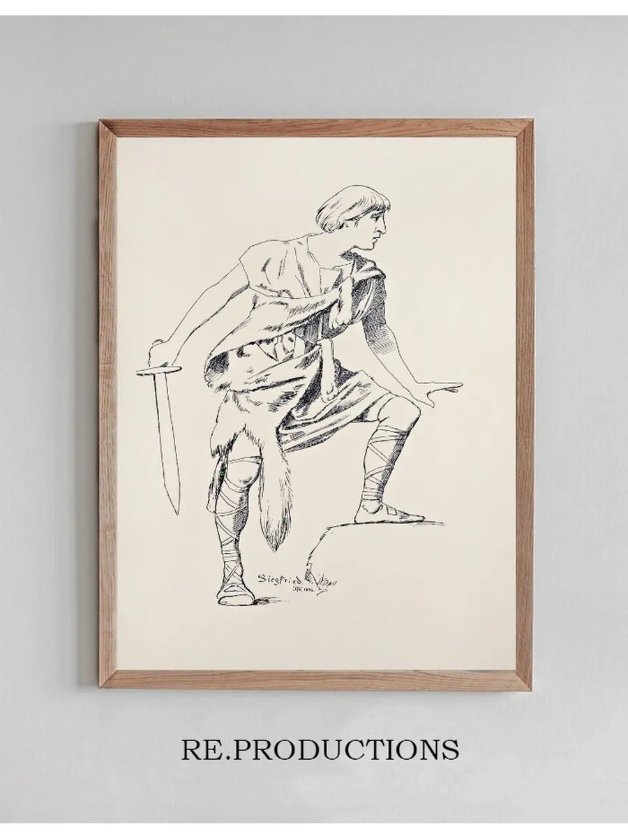 Siegfried, Brunnhilde Gewahrend