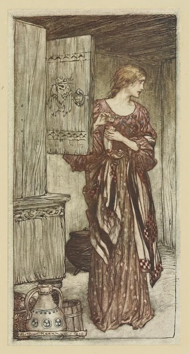 Sieglinde Prepares Hunding's Draught for the Night