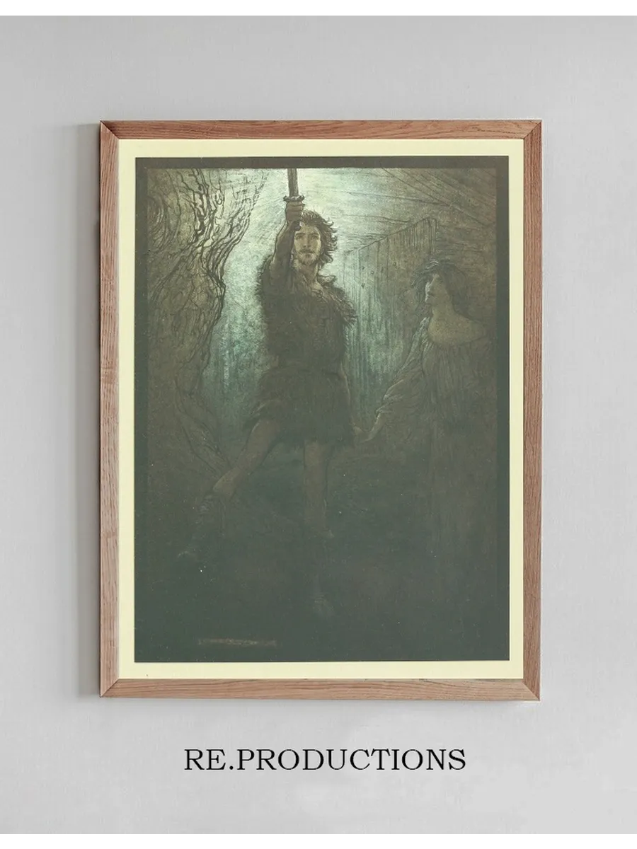 Siegmund the Walsung, Thou Dost See as Bride - Gift He Brings Thee This Sword