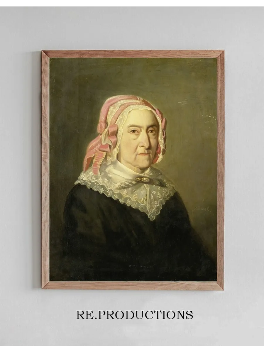 Sientje Nijkerk - Servaas at the Age of 90, 1857