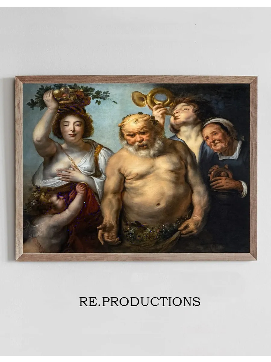 Silenus and the Four Seasons