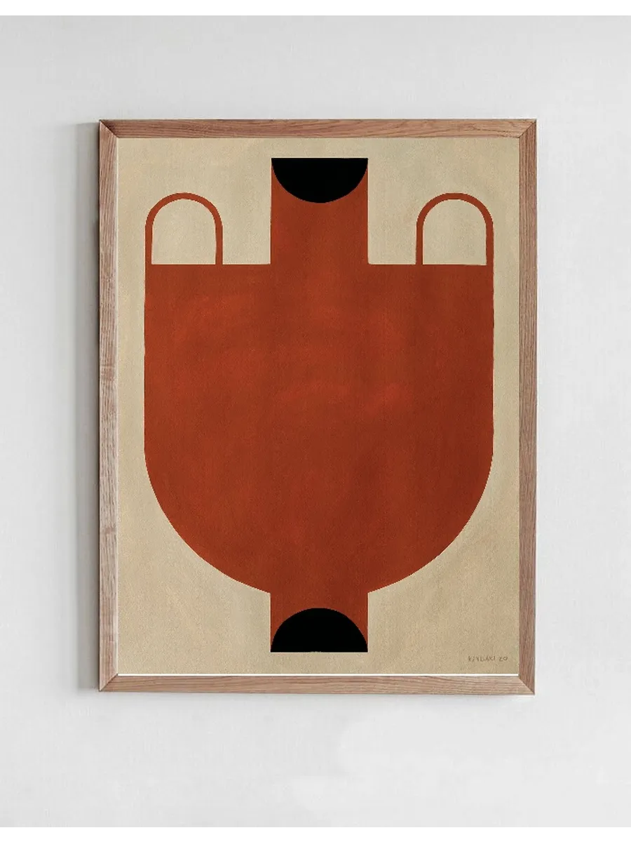 Silhouette Of A Vase 06