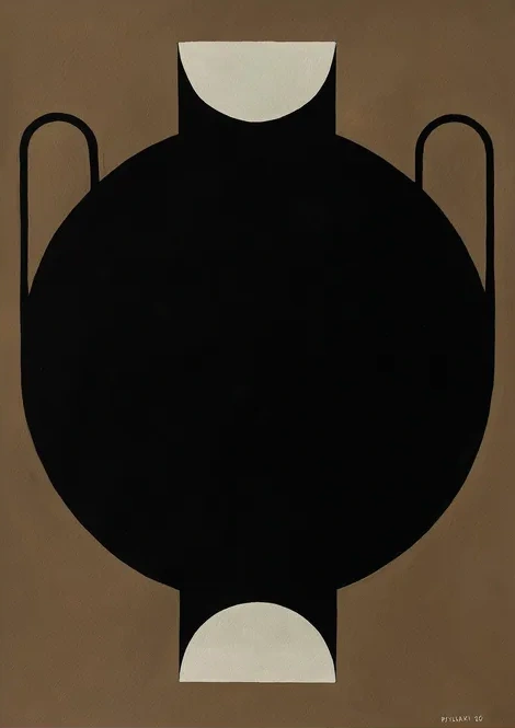 Silhouette Of A Vase 11