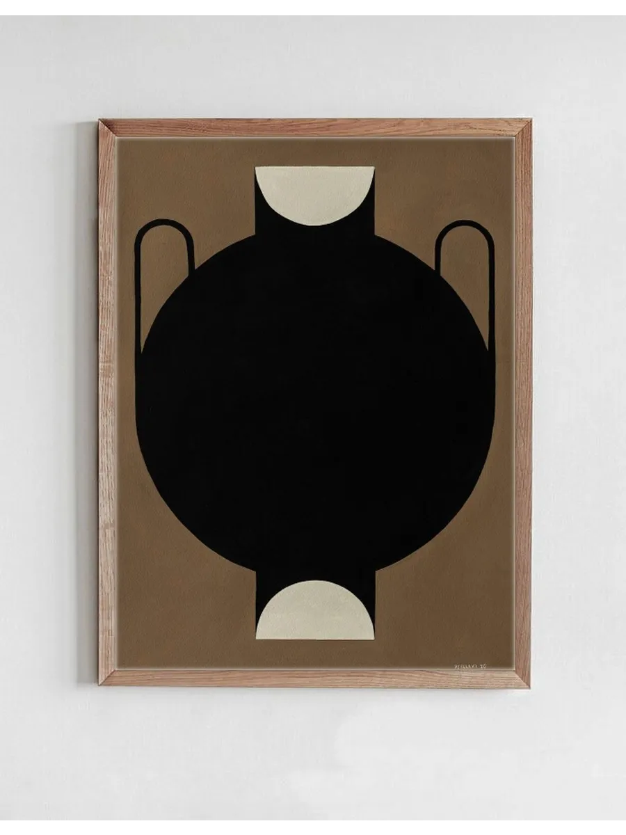 Silhouette Of A Vase
