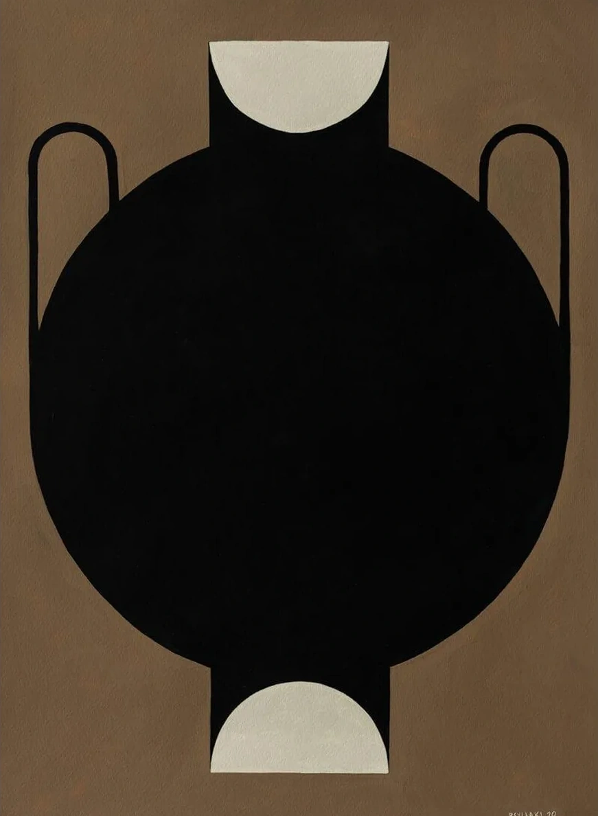 Silhouette Of A Vase