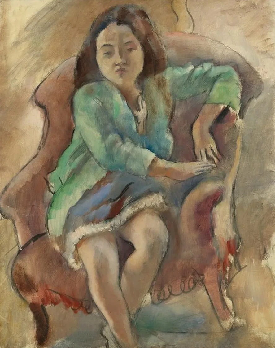 Simone D alal (Jeune Fille Dans Une Berg re)