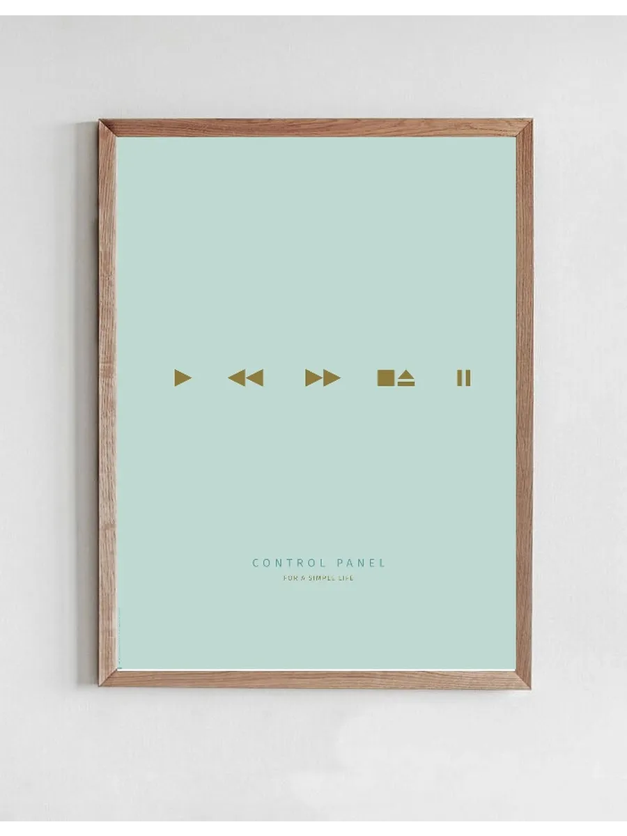 Simple Living - Control Panel Turqouise