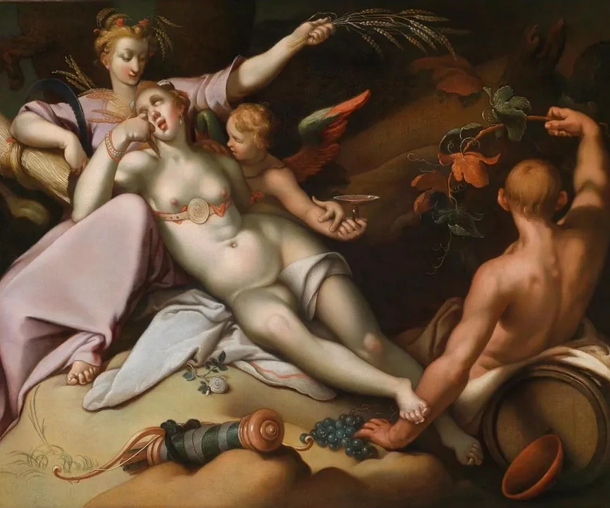 Sine Baccho Et Cenere Friget Venus