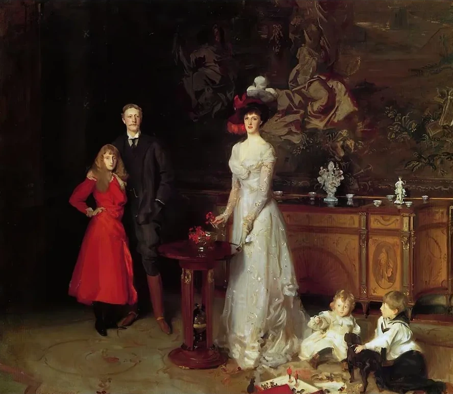 Sir George Sitwell, Lady Ida Sitwell and Family