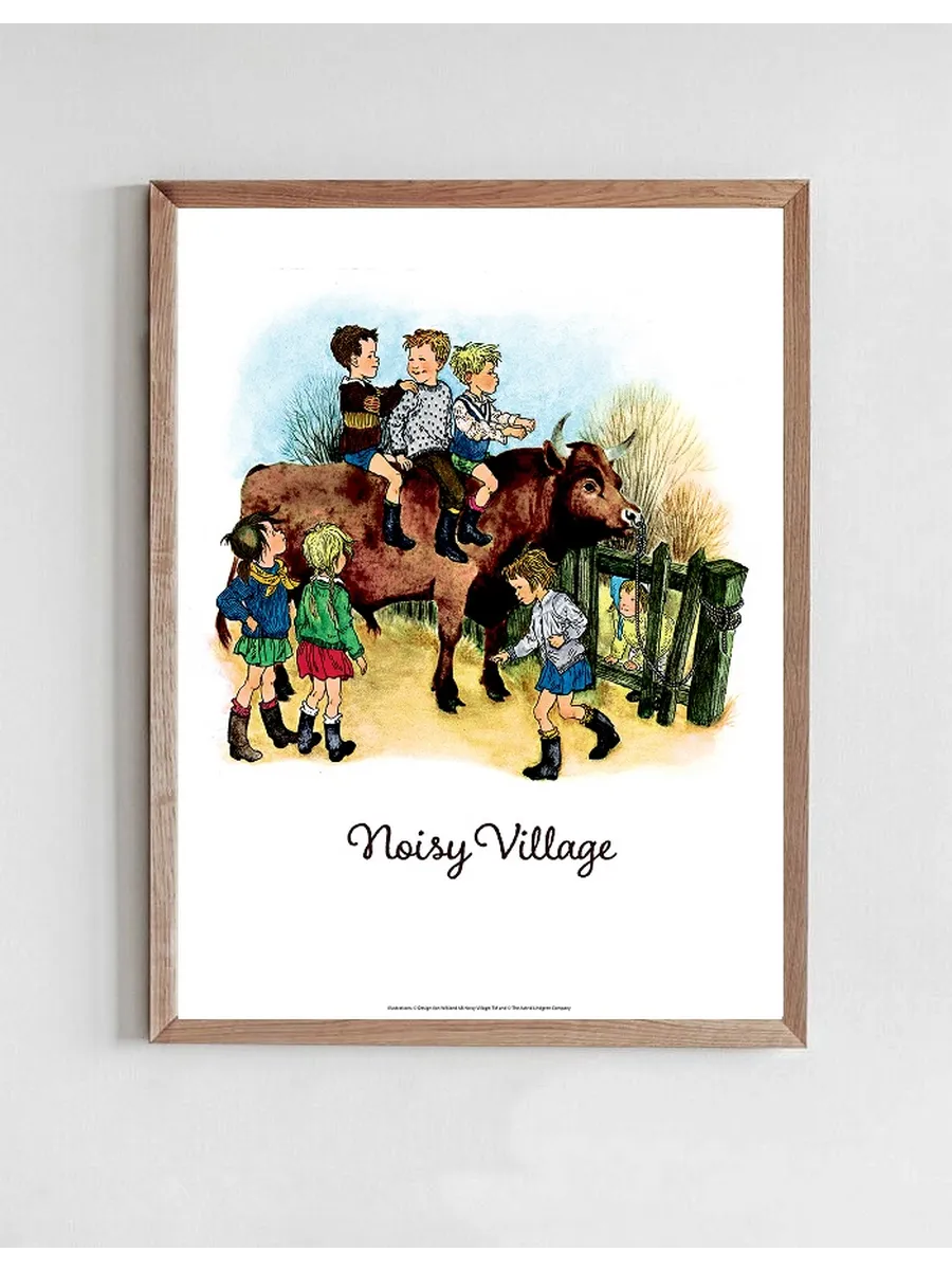 Sitting on the bull - Noisy VIllage