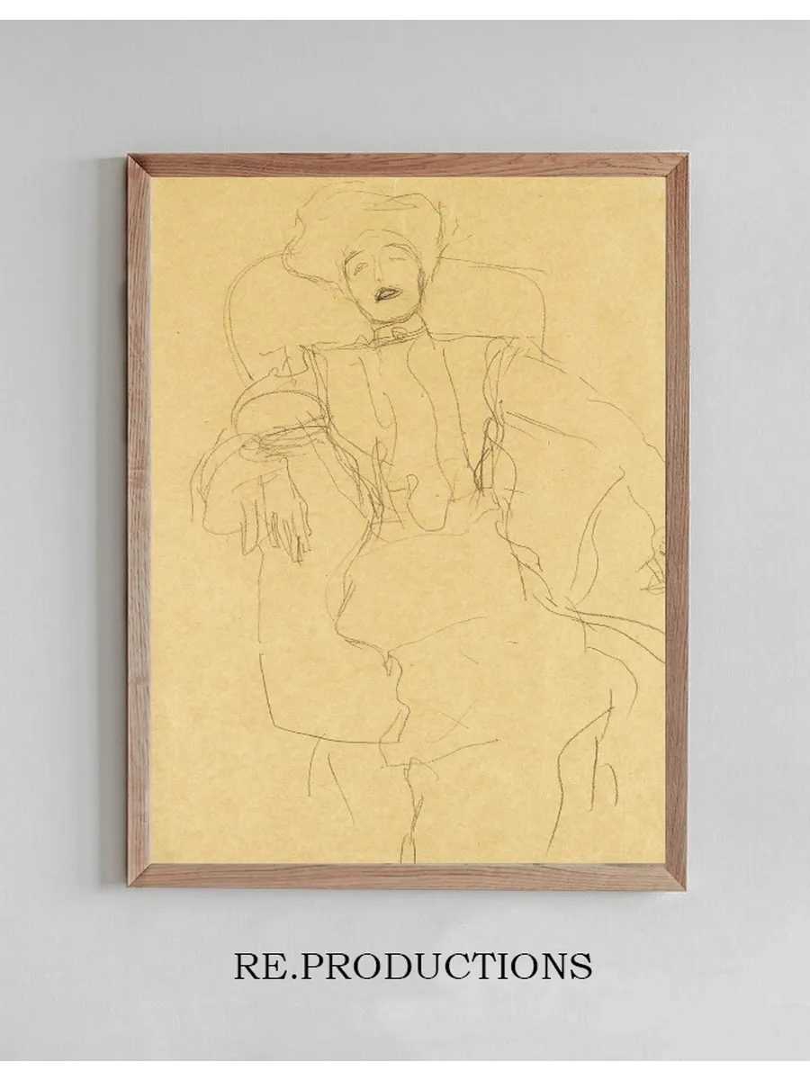 Sitzende Dame von vorne (Seated Lady Face - On)