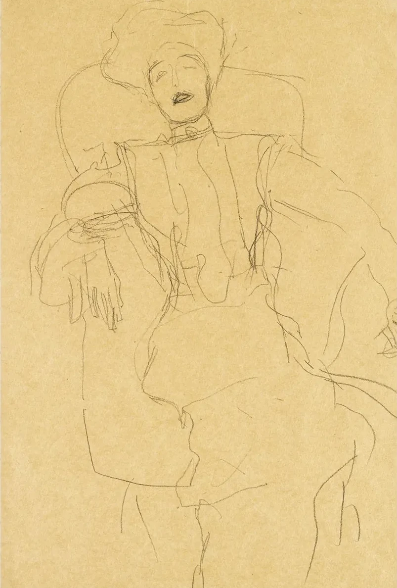 Sitzende Dame von vorne (Seated Lady Face - On)