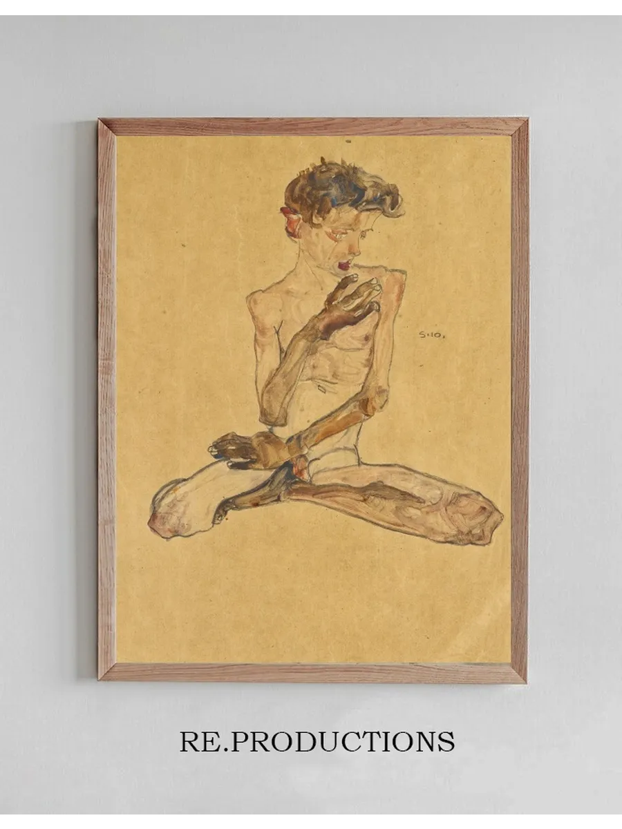 Sitzender Junge (Seated Boy)