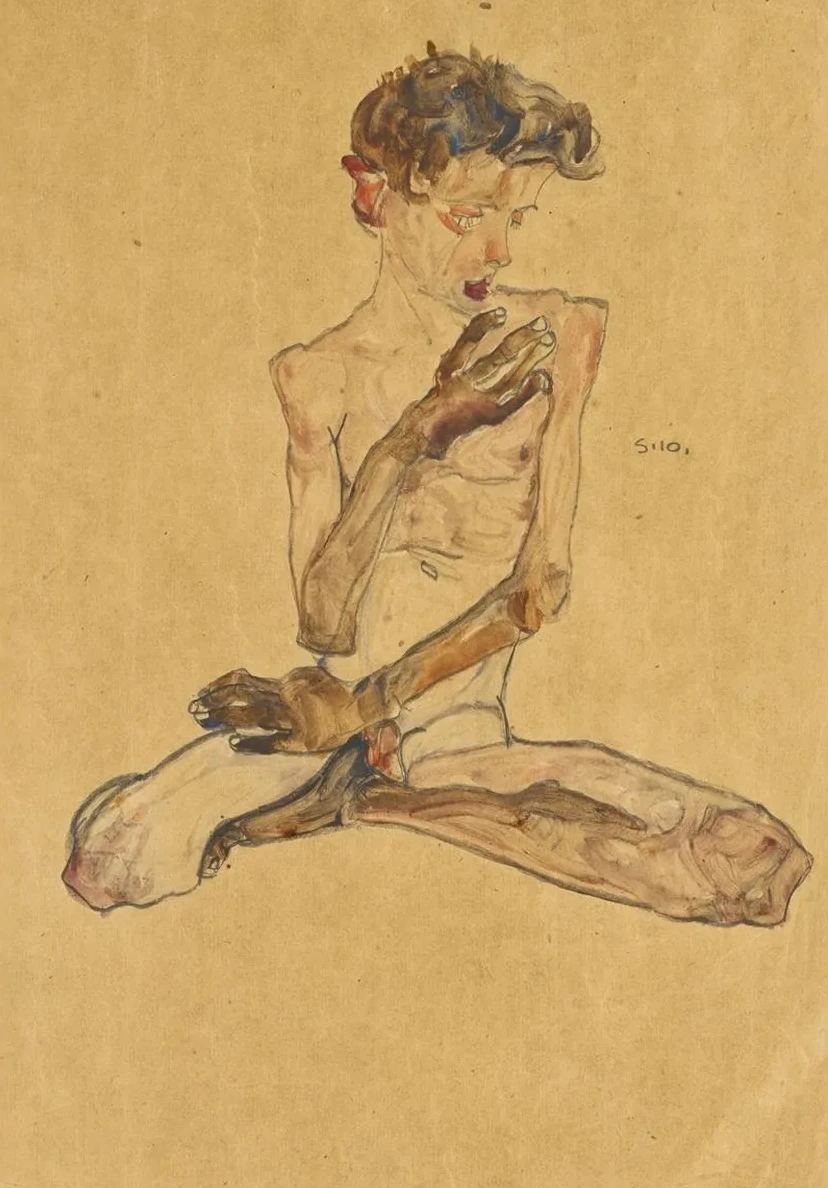 Sitzender Junge (Seated Boy)