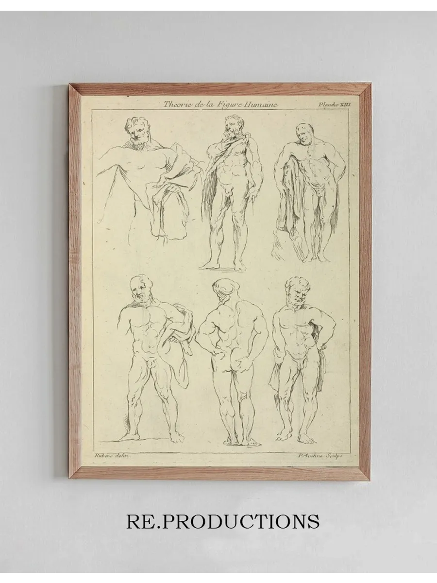 Six Male Figures