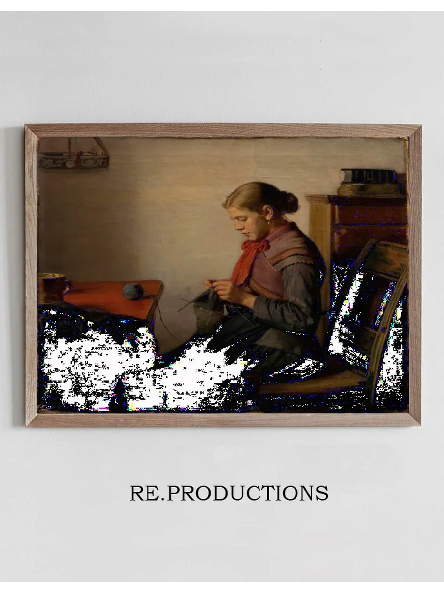 Skagen Girl, Maren Sofie, Knitting