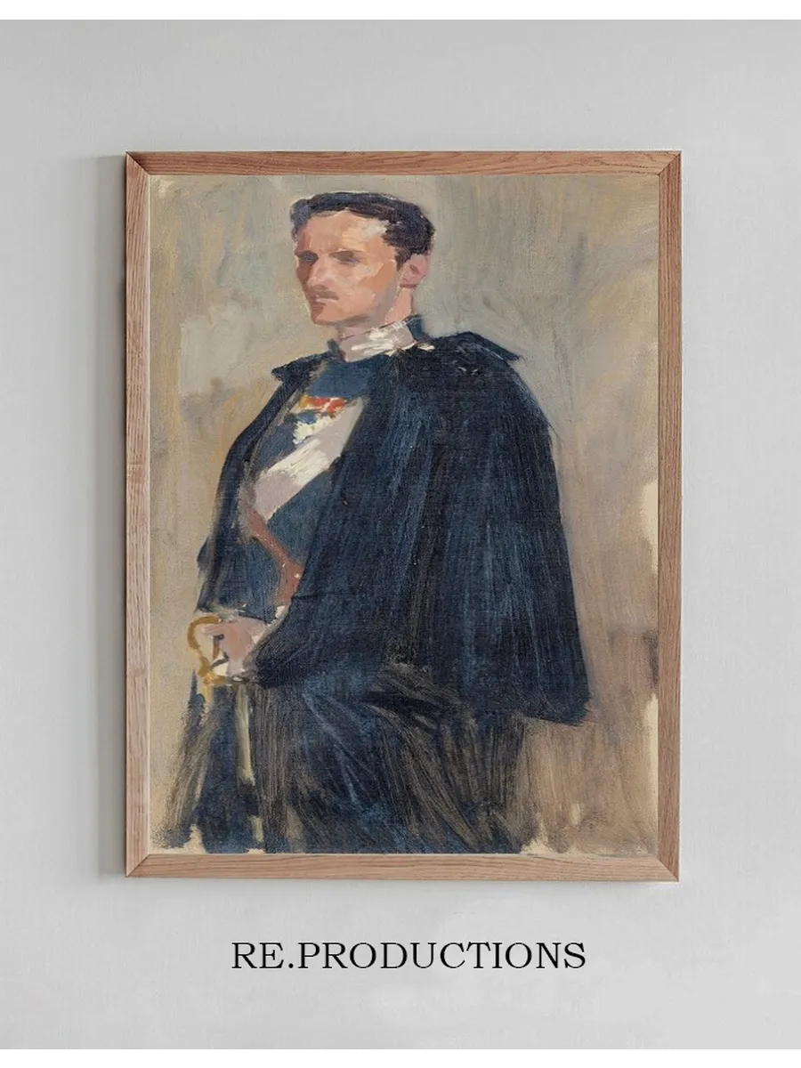 Skecth for the Portrait of Prince Carl