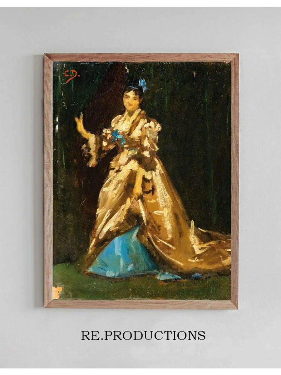 Sketch For The Portrait Of Mrs Feydeau