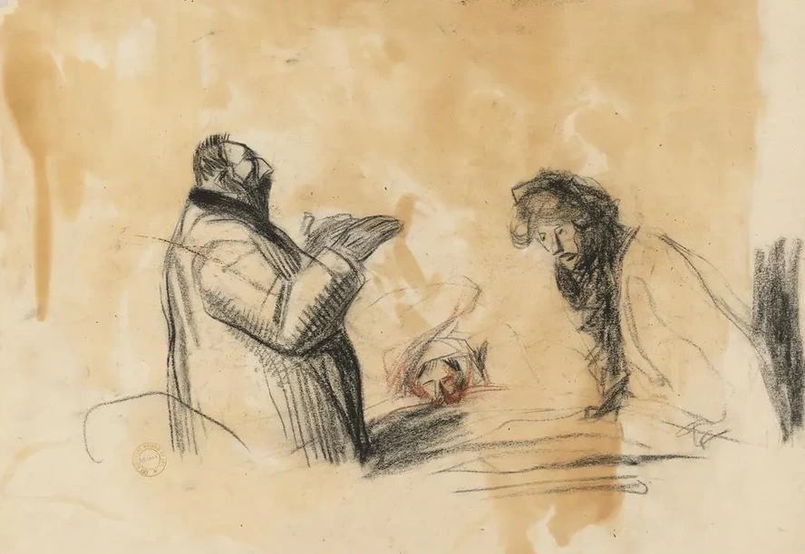 Sketch for In the Hospital